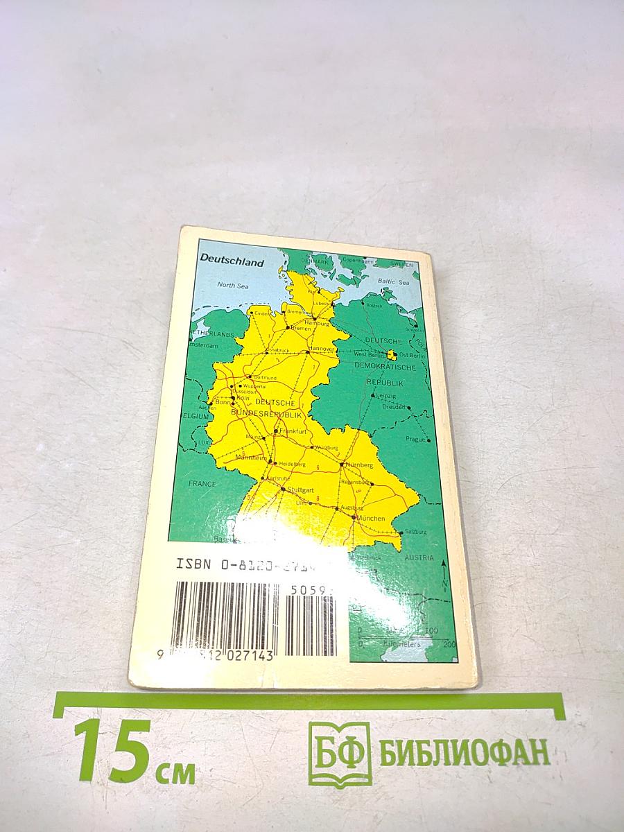 German at a Glance: Phrase Book & Dictionary for Travelers