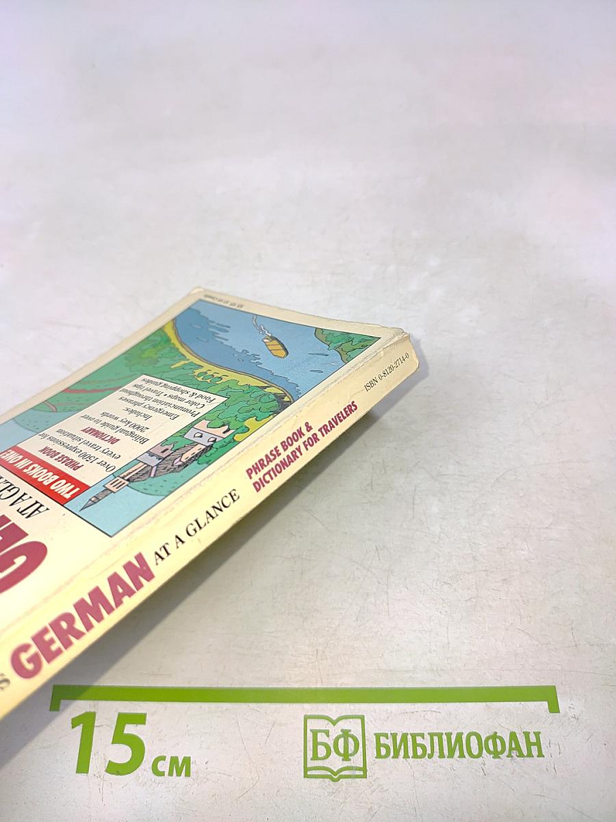 German at a Glance: Phrase Book & Dictionary for Travelers