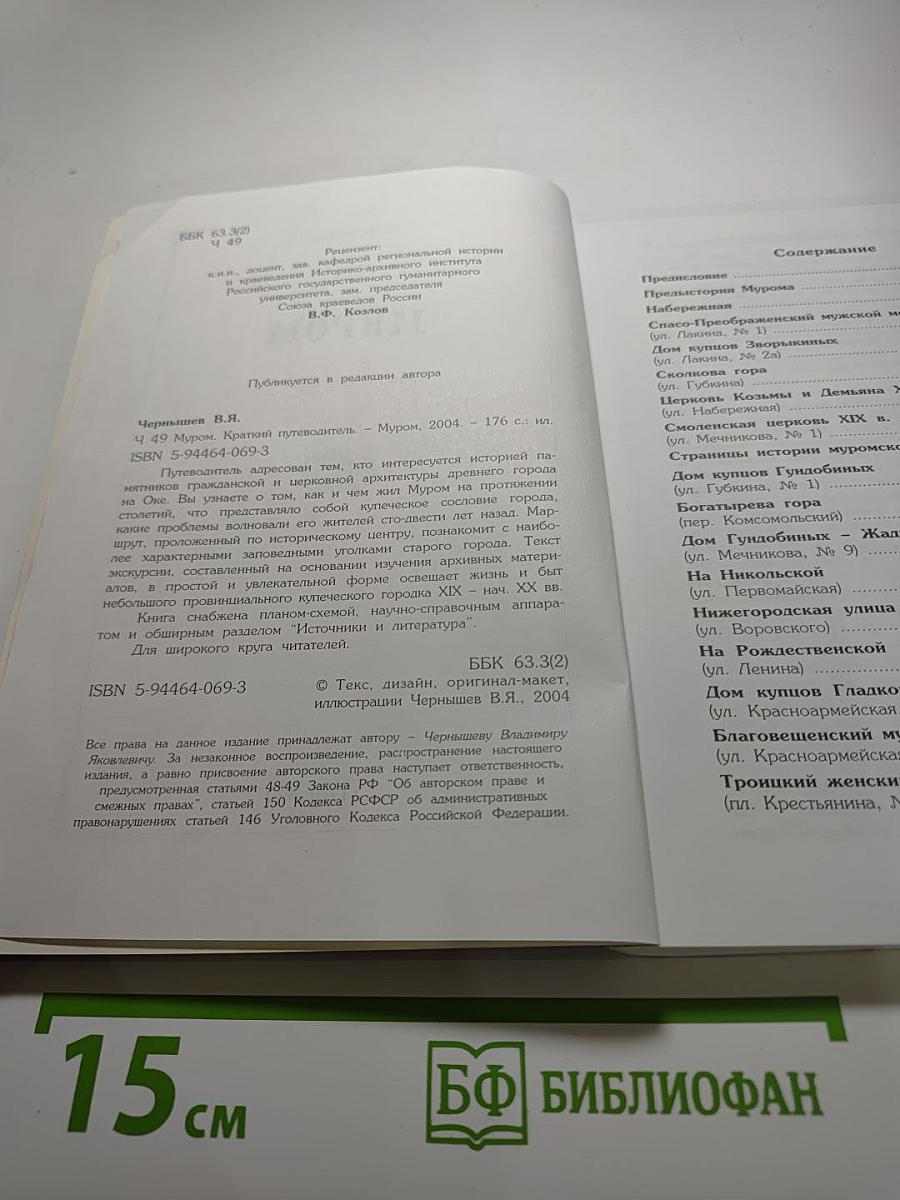 Муром. Краткий путеводитель. Прогулки по Мурому. Книга вторая