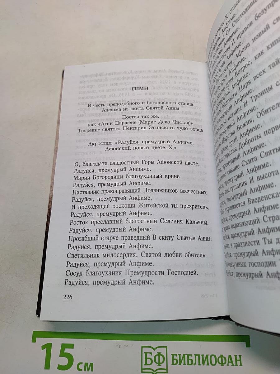 Старец Анфим из скита Святой Анны