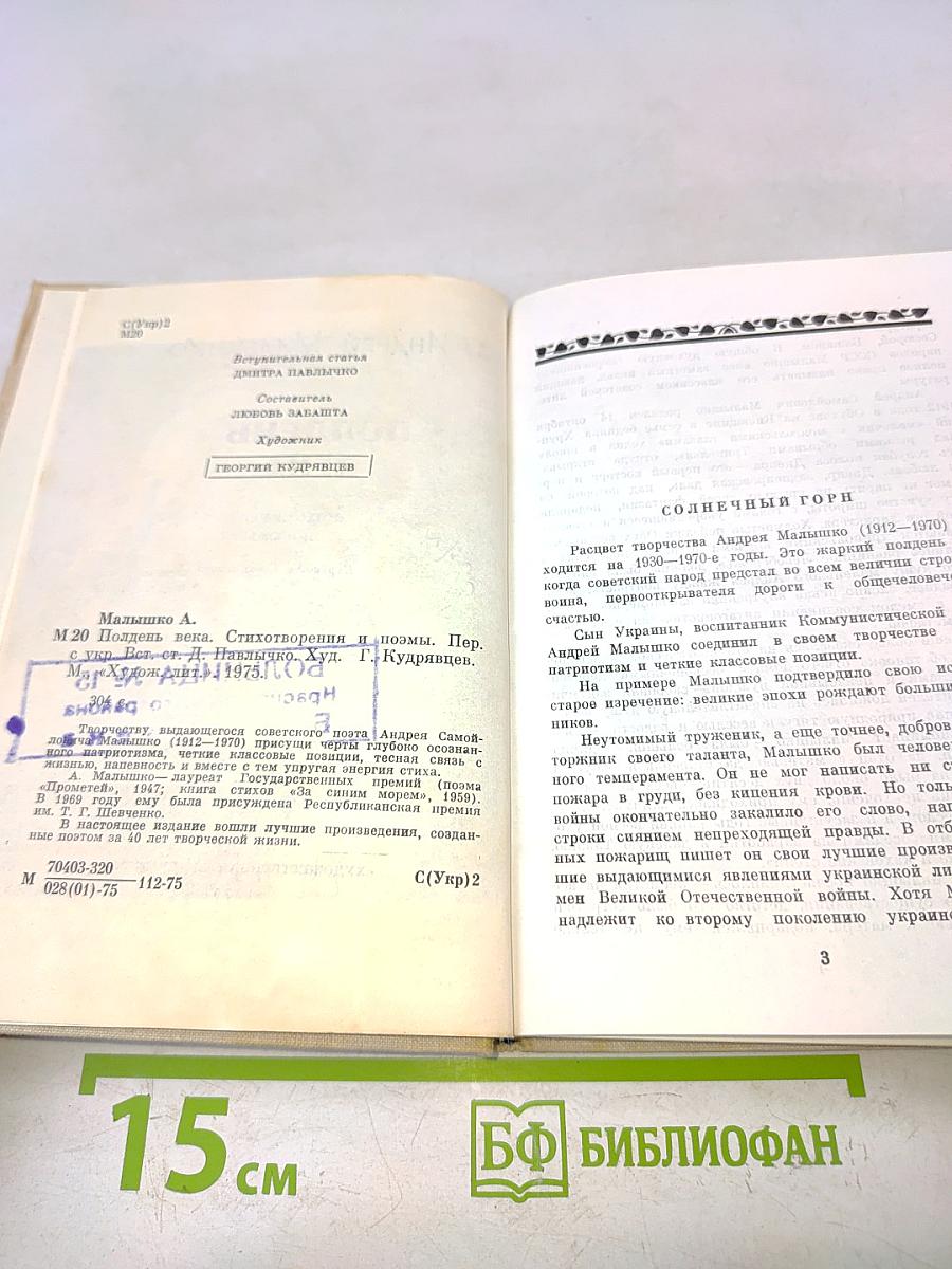 Полдень века