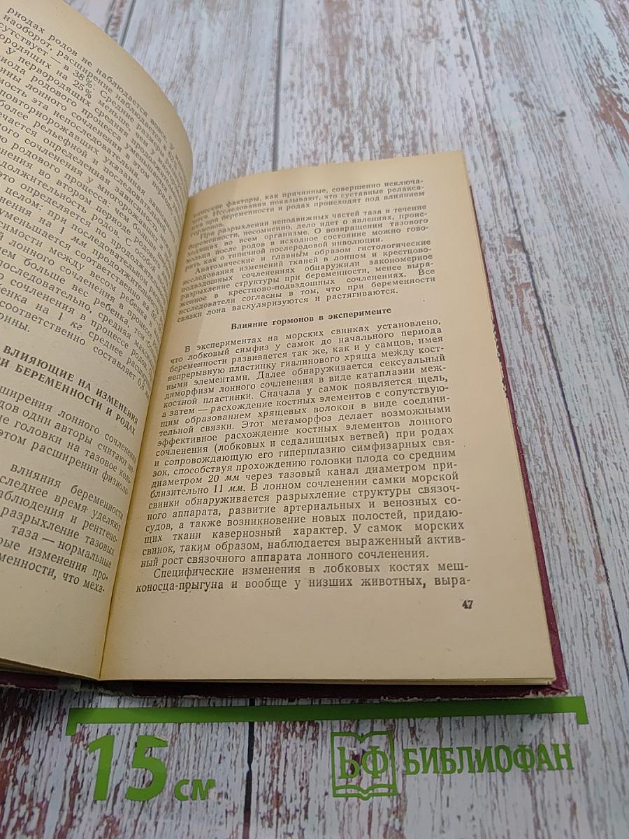 Сочленение таза при беременности и родах