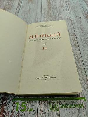 Собрание сочинений в 16 томах. Том 13. Жизнь Клима Самгина (Сорок лет)