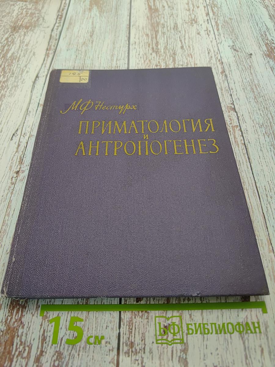 Приматология и антропогенез