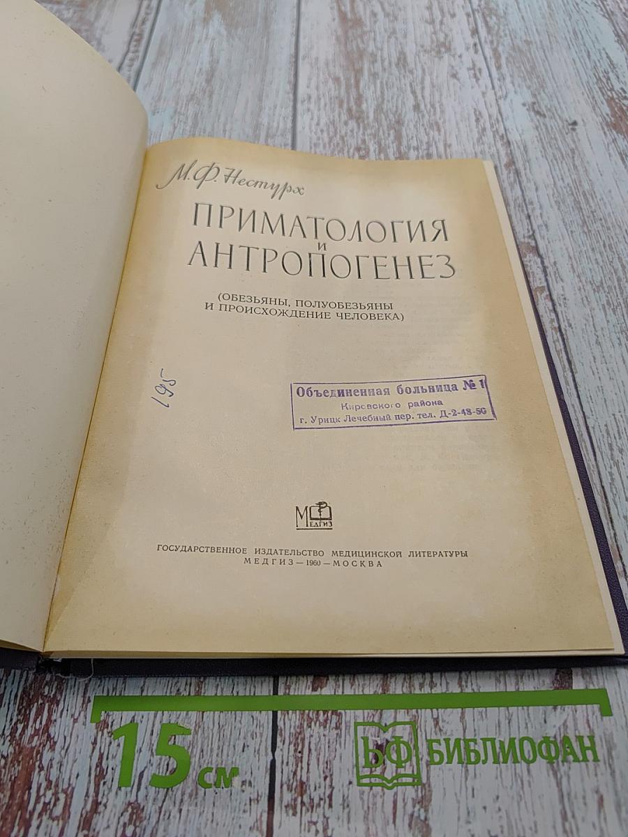 Приматология и антропогенез