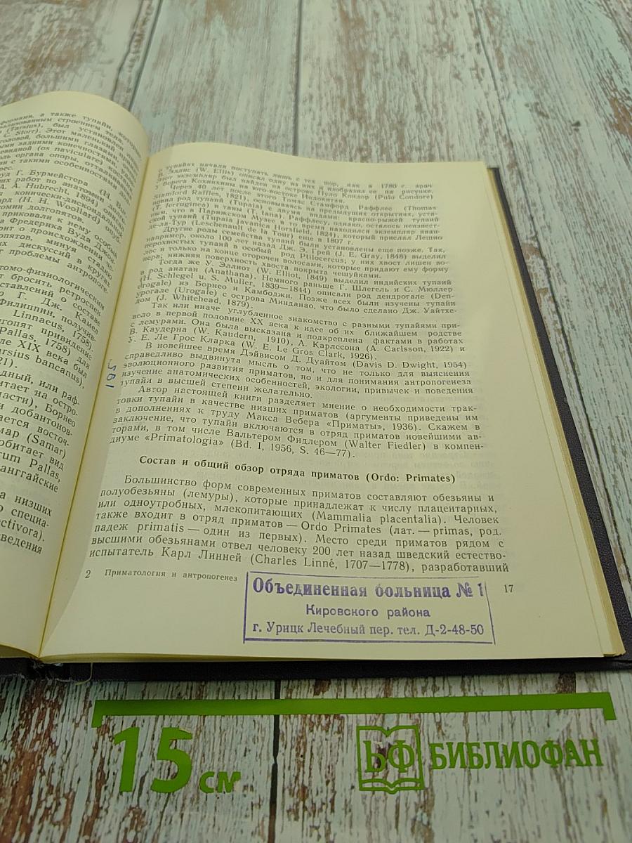 Приматология и антропогенез