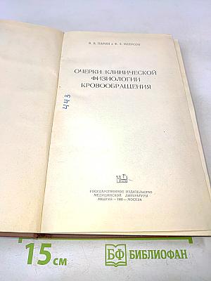 Очерки клинической физиологии кровообращения