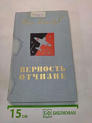 Верность Отчизне. Рассказы летчика-истребителя