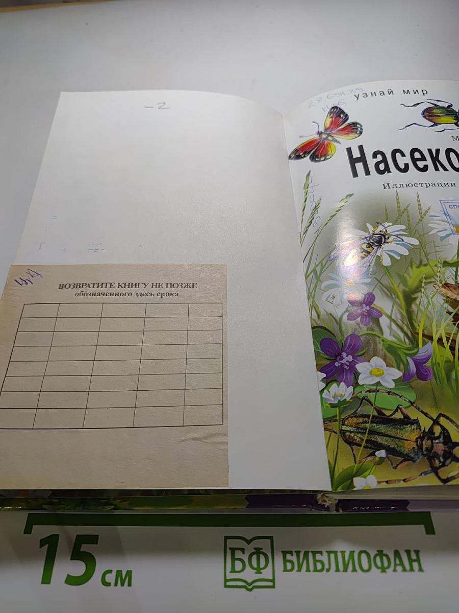 Насекомые. Школьный путеводитель