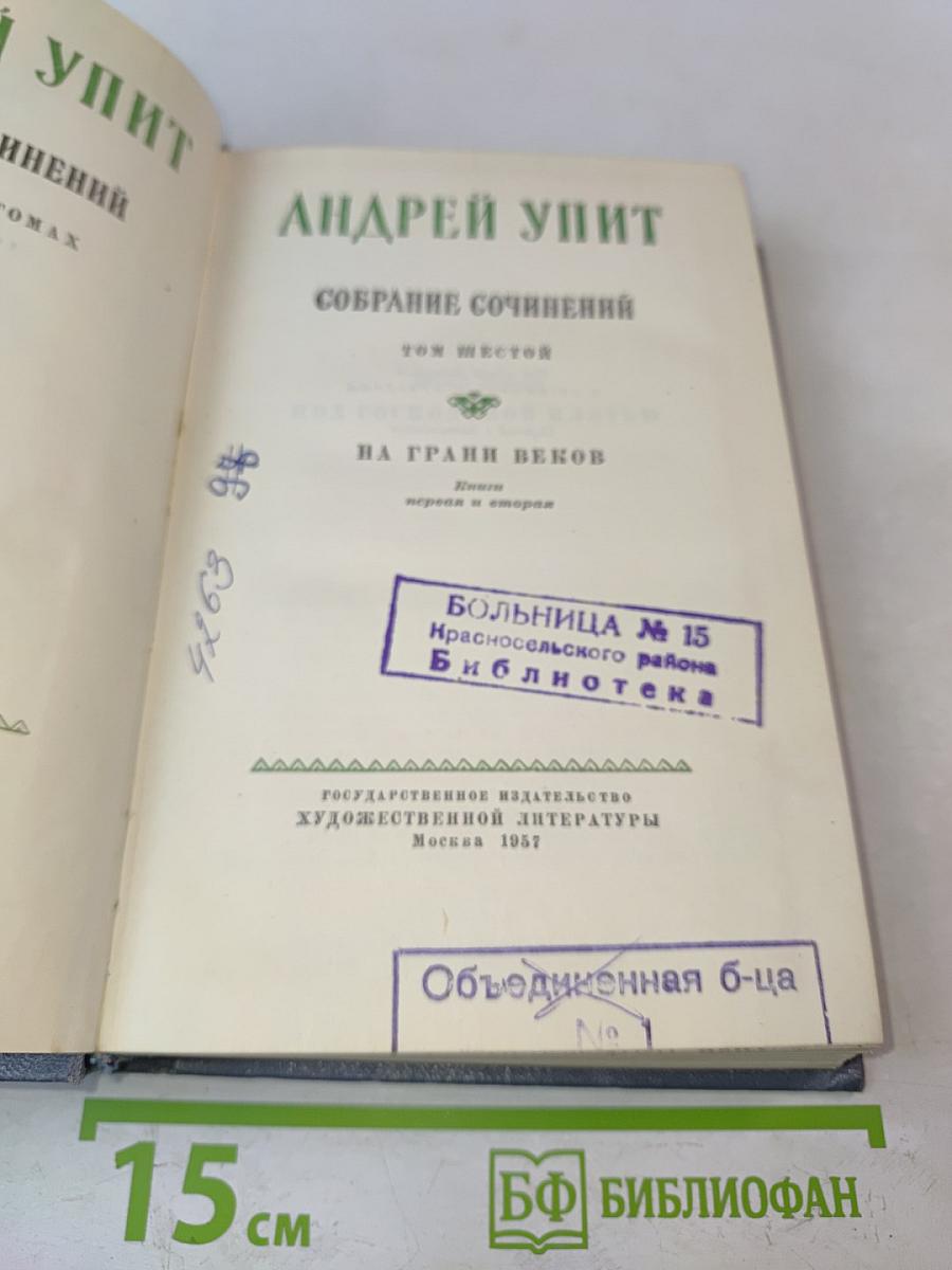 Собрание сочинений. Том шестой. На грани веков