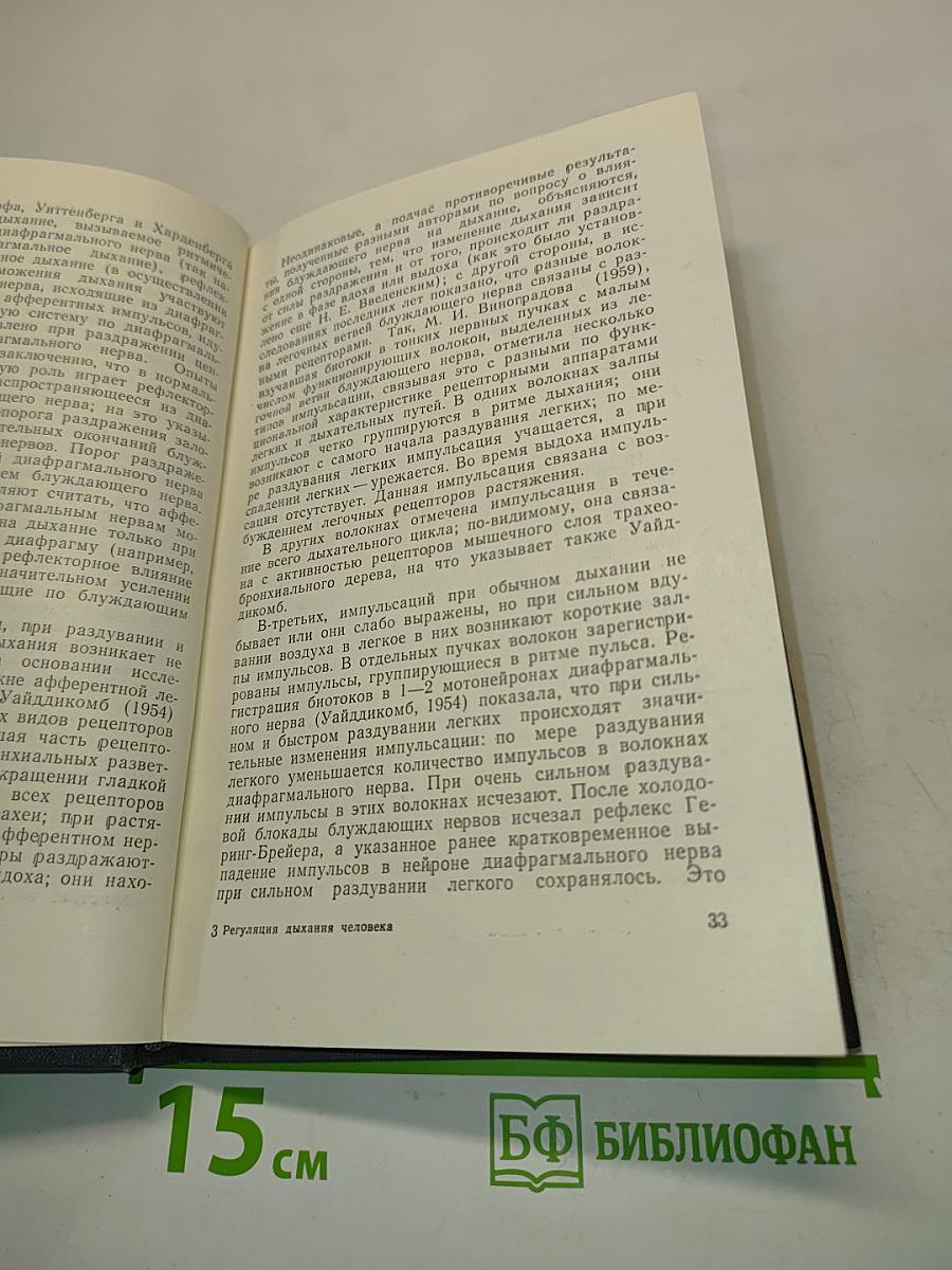 Регуляция дыхания у человека