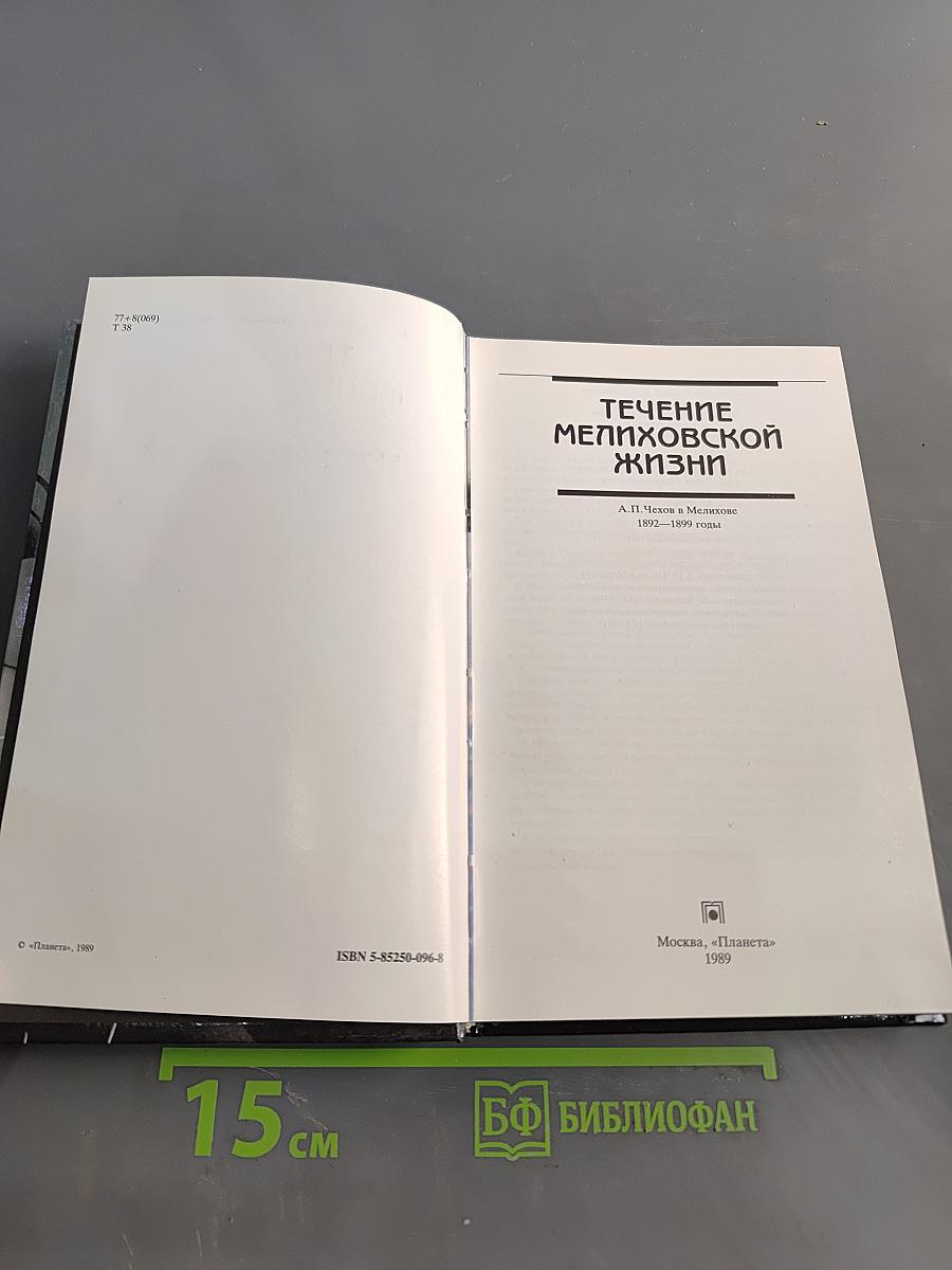 Течение Мелиховской жизни