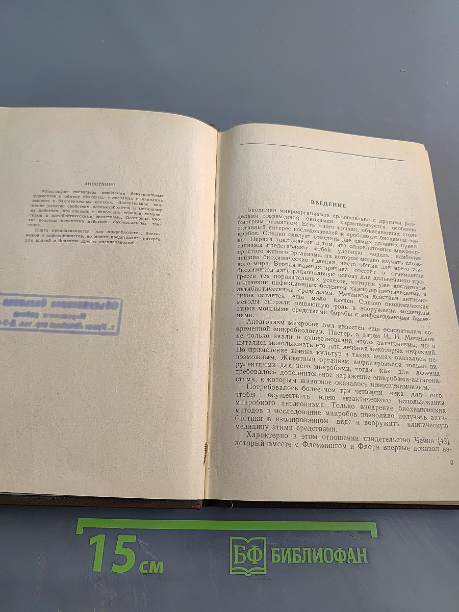 Основные процессы обмена веществ у микробов