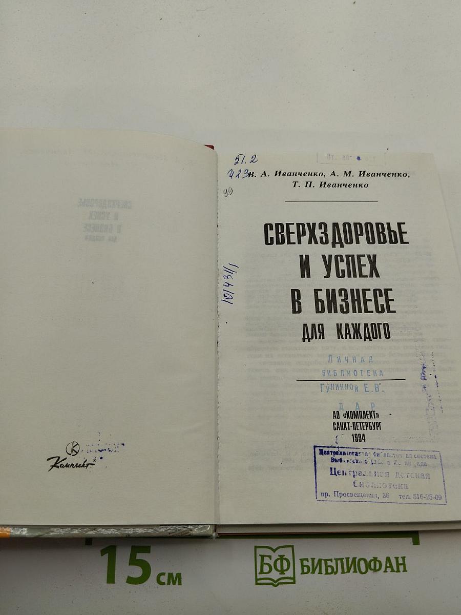 Сверздоровье и успех в бизнесе для каждого