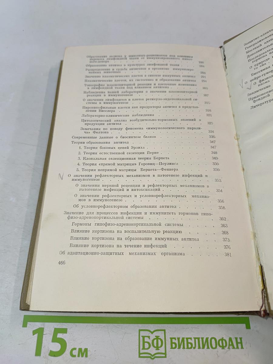 Проблемы инфекции, иммунитета и аллергии