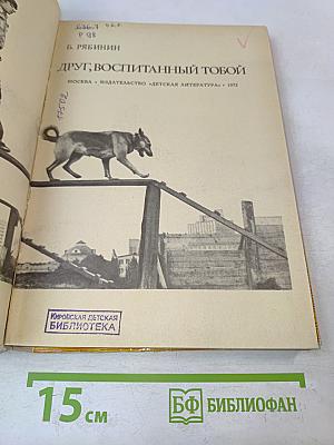 Друг, воспитанный тобой