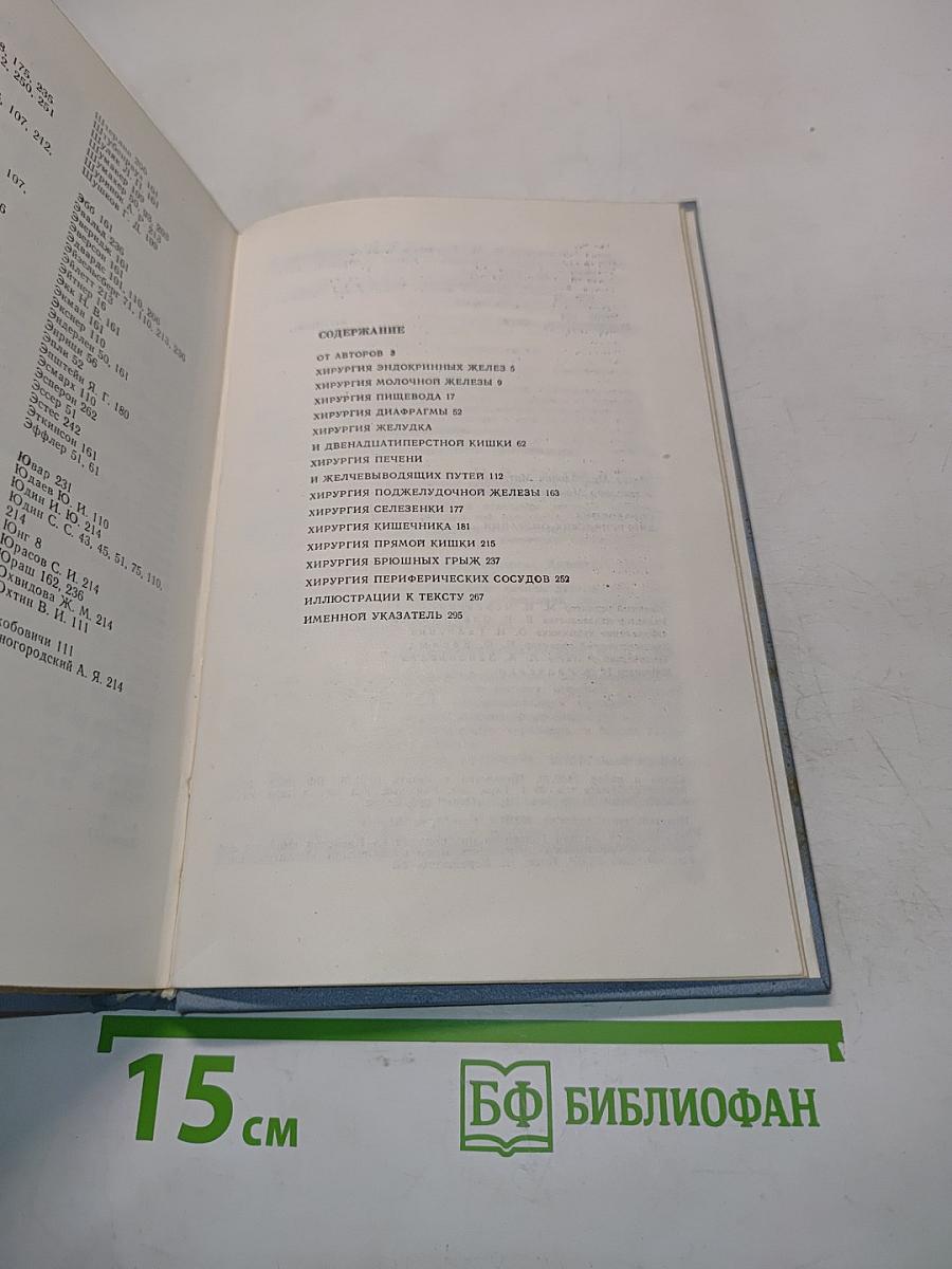 Справочник хирургических операций