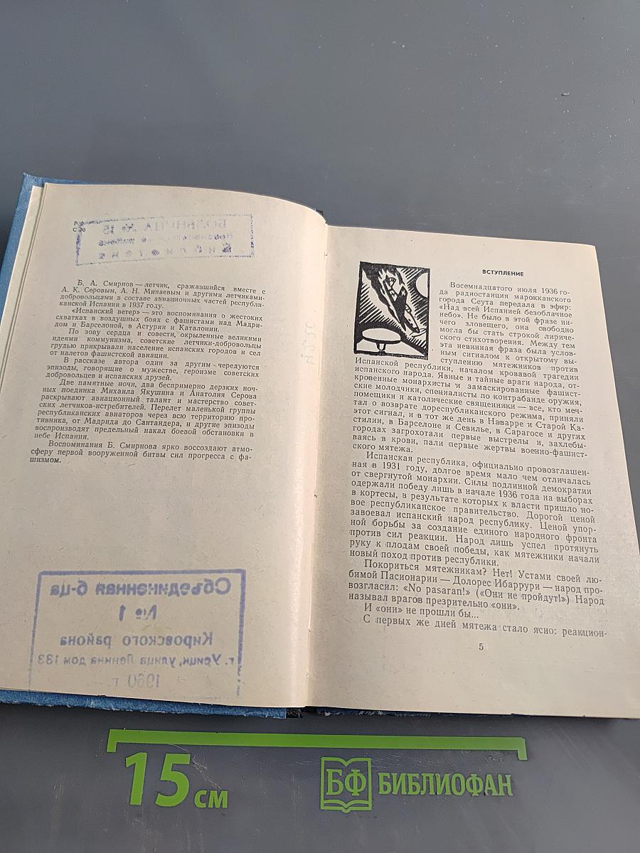 Испанский ветер. Записки лётчика