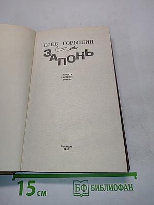 Запонь