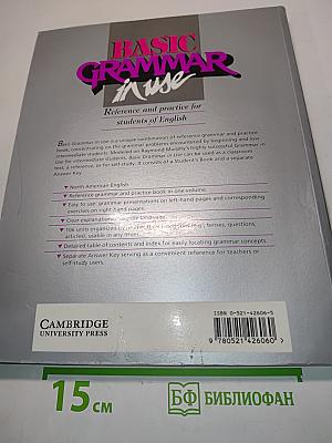 Basic Grammar in Use: Reference and practice for students of English