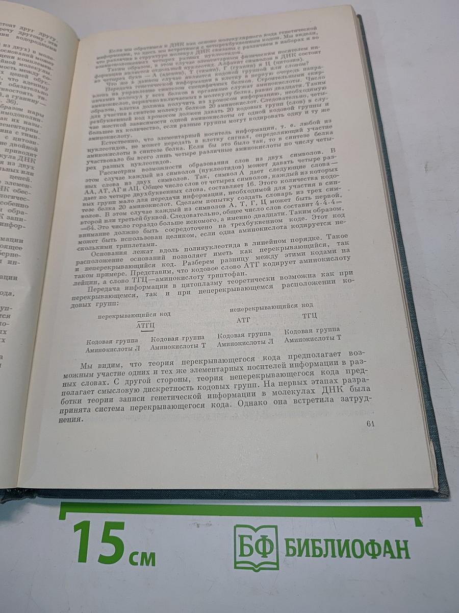 Молекулярная генетика и действие излучений на наследственность