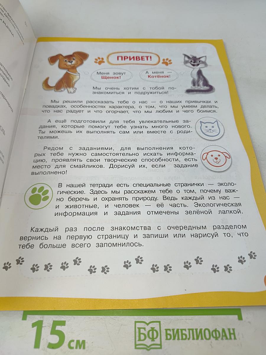 Мы – твои друзья. Рабочая тетрадь для школьников
