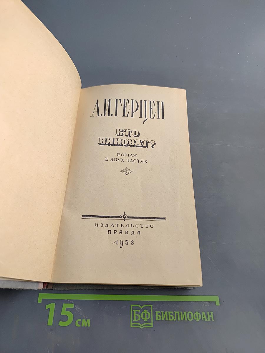 Кто виноват?