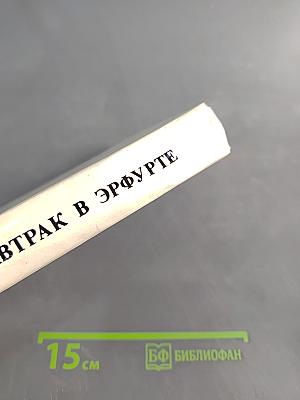Завтрак в Эрфурте