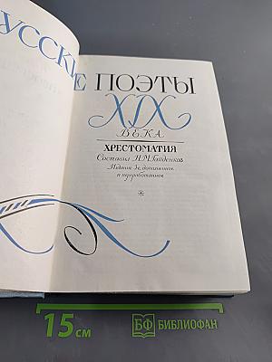 Русские поэты XIX века. Хрестоматия