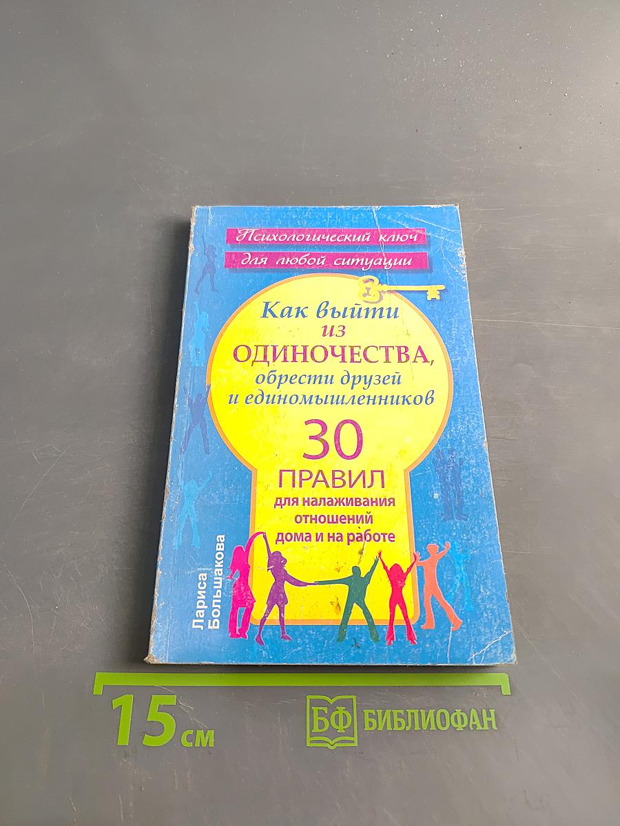 Как выйти из одиночества, обрести друзей и единомышленников. 30 правил для налаживания отношений дома и на работе