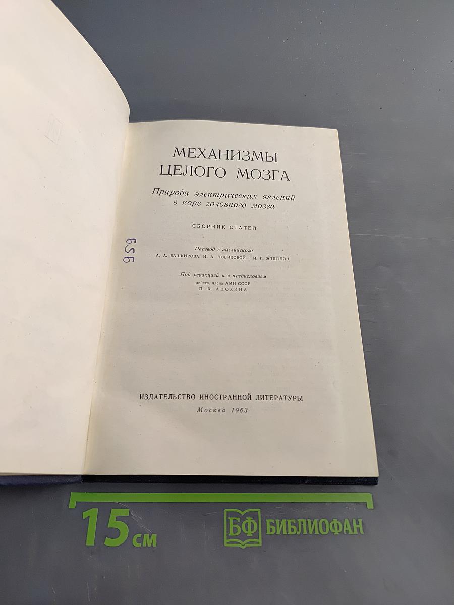 Механизмы целого мозга