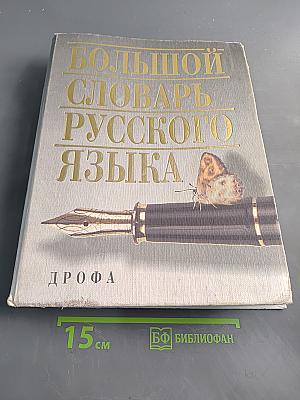 Большой словарь русского языка