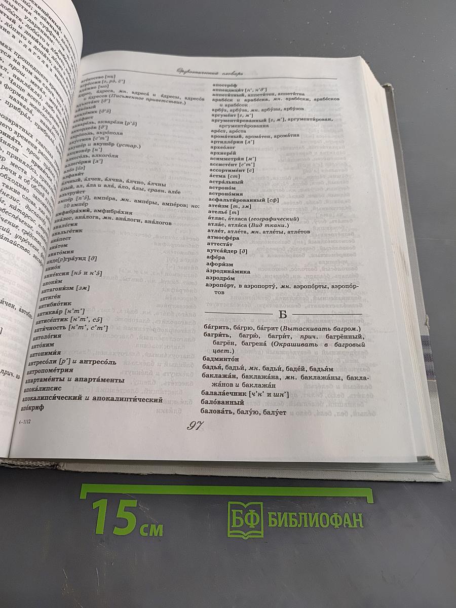 Большой словарь русского языка