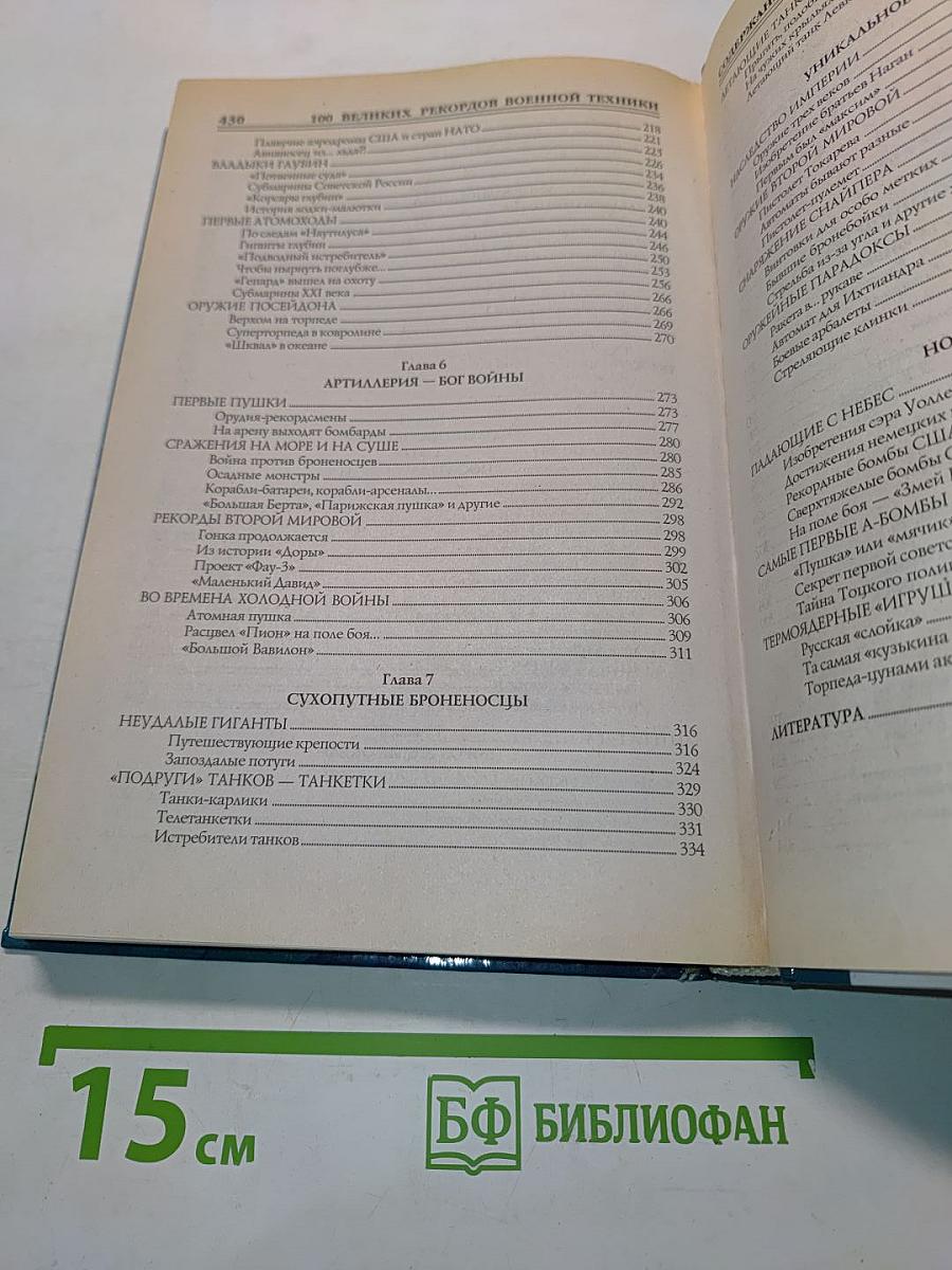 100 великих рекордов военной техники