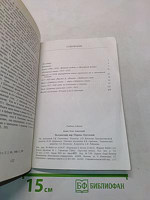 Поэтический мир Марины Цветаевой