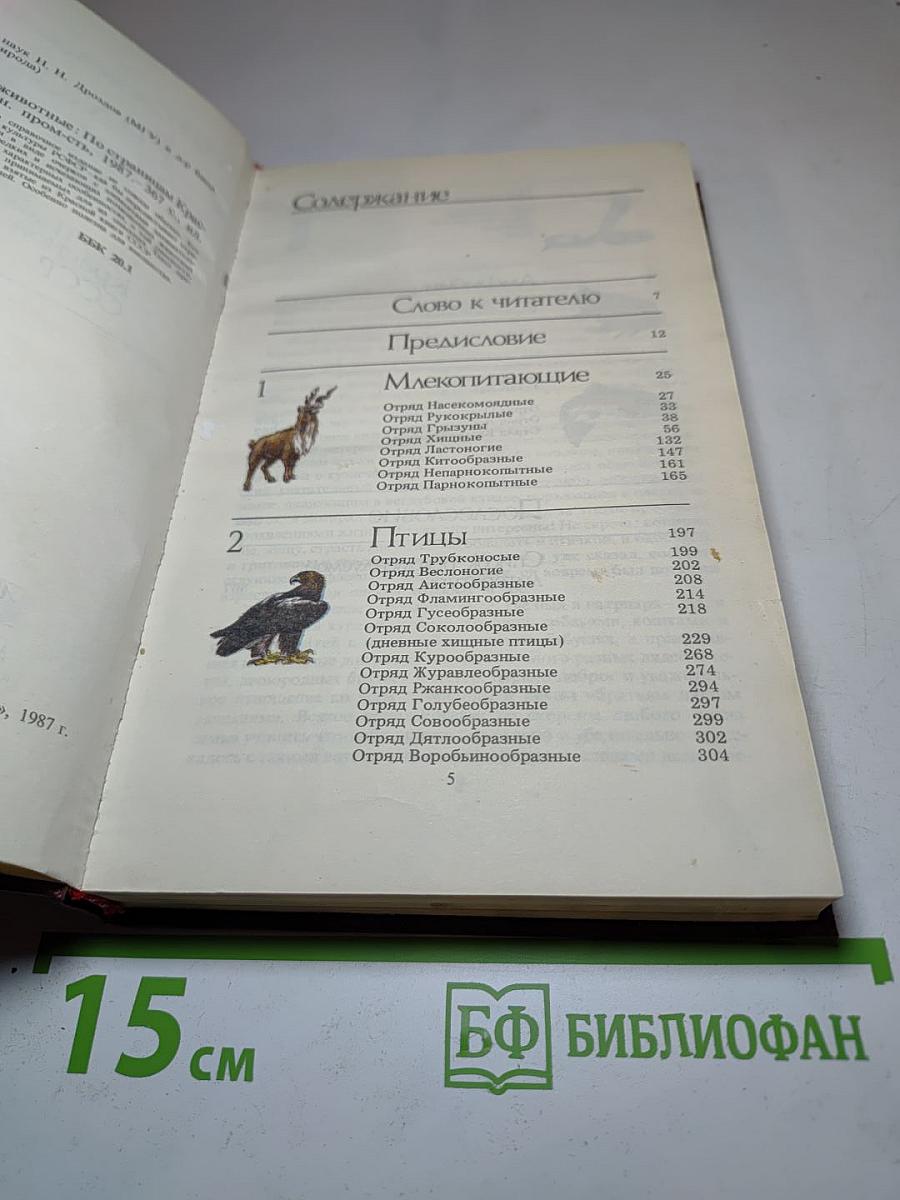 Редкие и исчезающие животные. По страницам Красной книги СССР