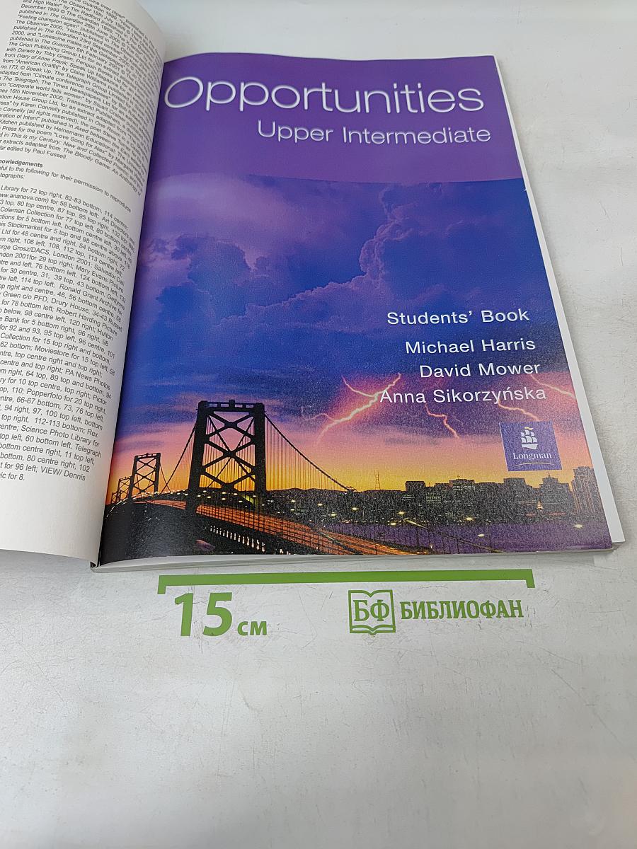 Opportunities Upper Intermediate Students' Book