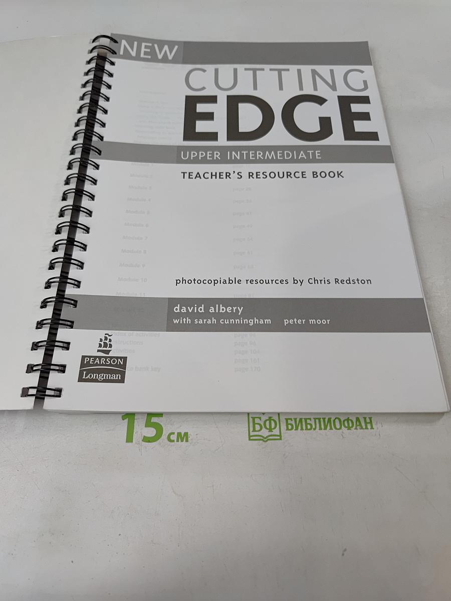 New Cutting Edge Upper Intermediate Teacher's Resource Book