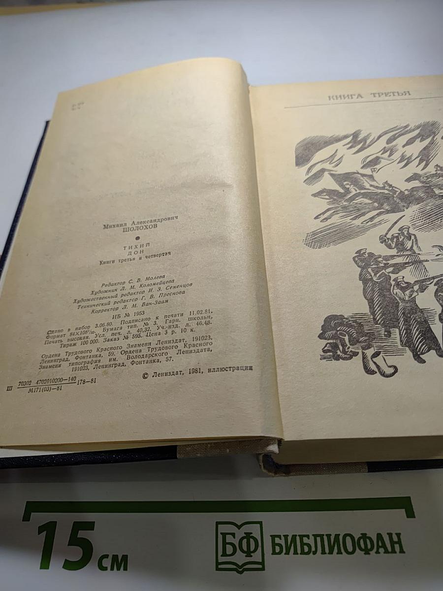 Тихий Дон. Книги третья и четвертая