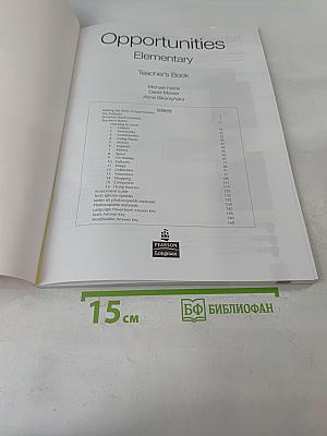 Opportunities Elementary Teacher's Book
