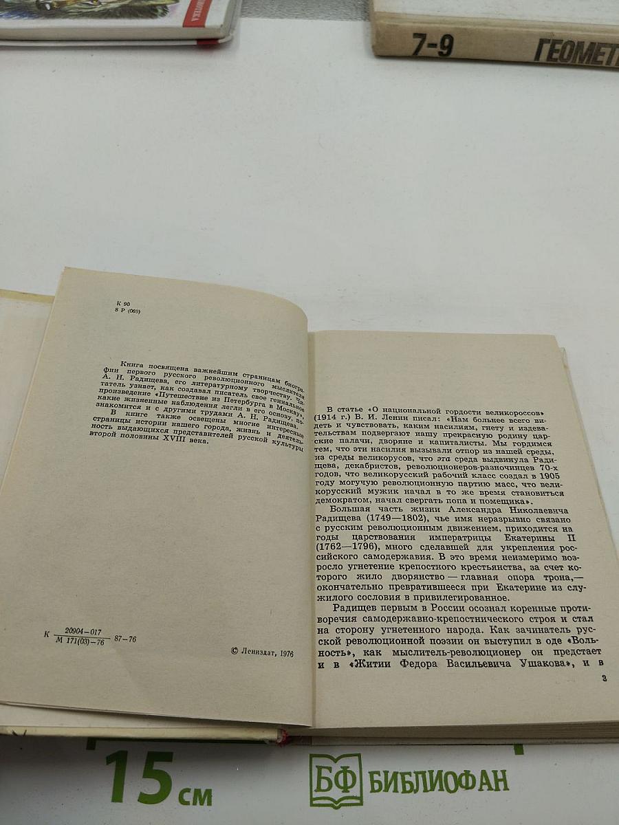 Радищев в Петербурге