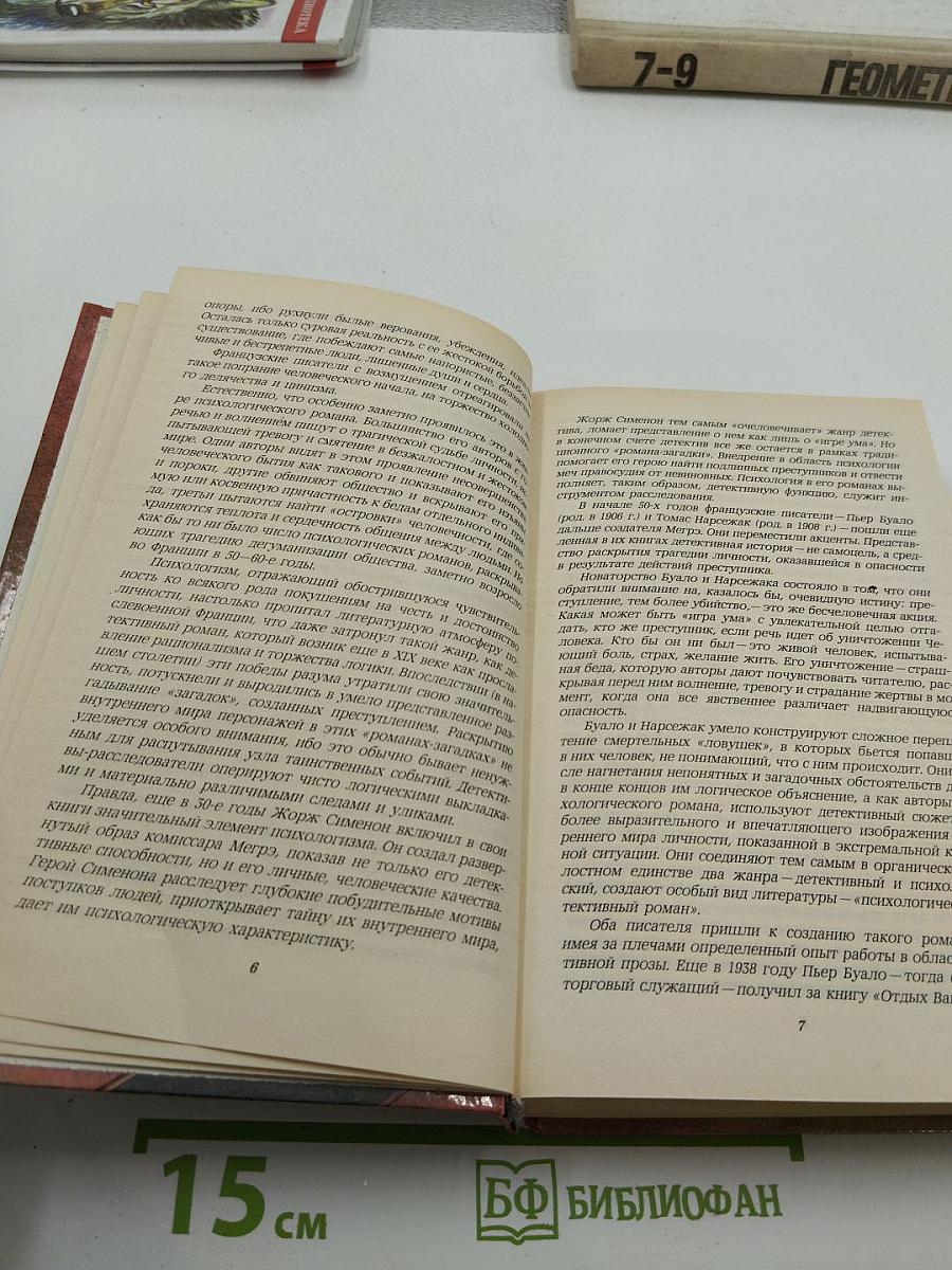 Современный французский детективный роман