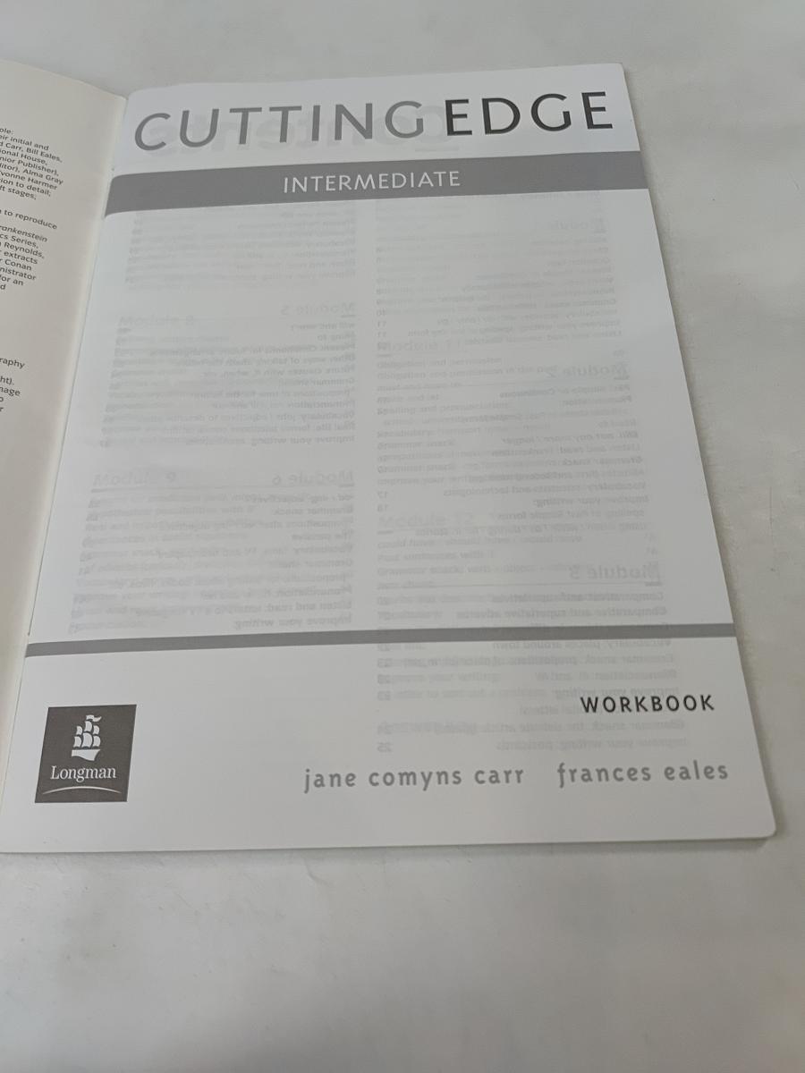 Cutting Edge Intermediate Workbook
