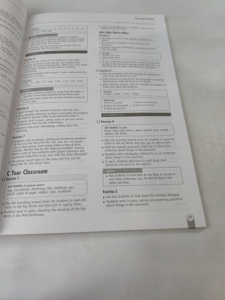 New Opportunities Elementary Teacher's Book