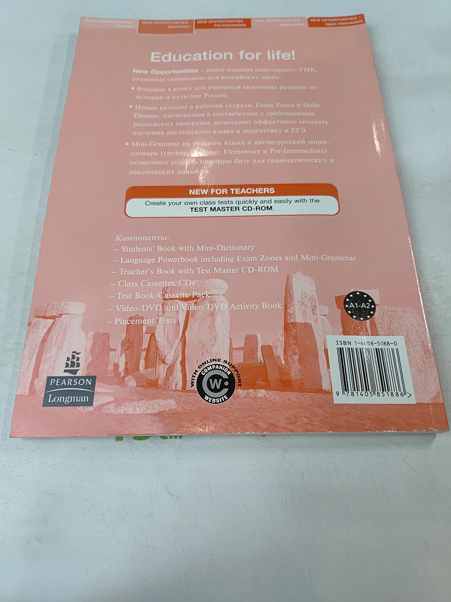 New Opportunities Elementary Teacher's Book