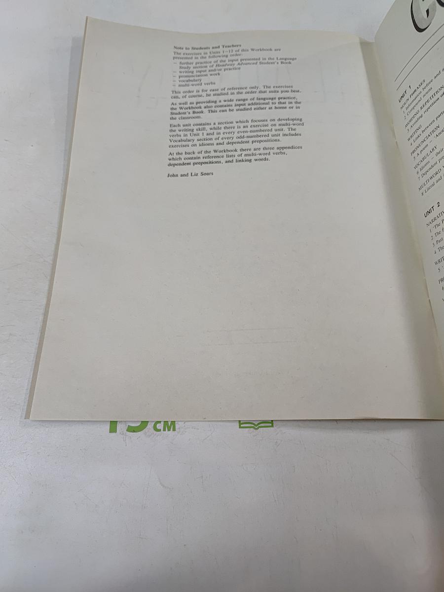 Headway Advanced Workbook