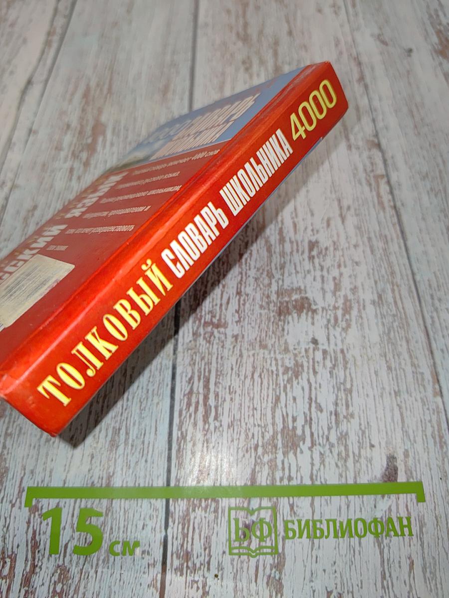 Толковый словарь школьника. 4000 слов современного русского языка