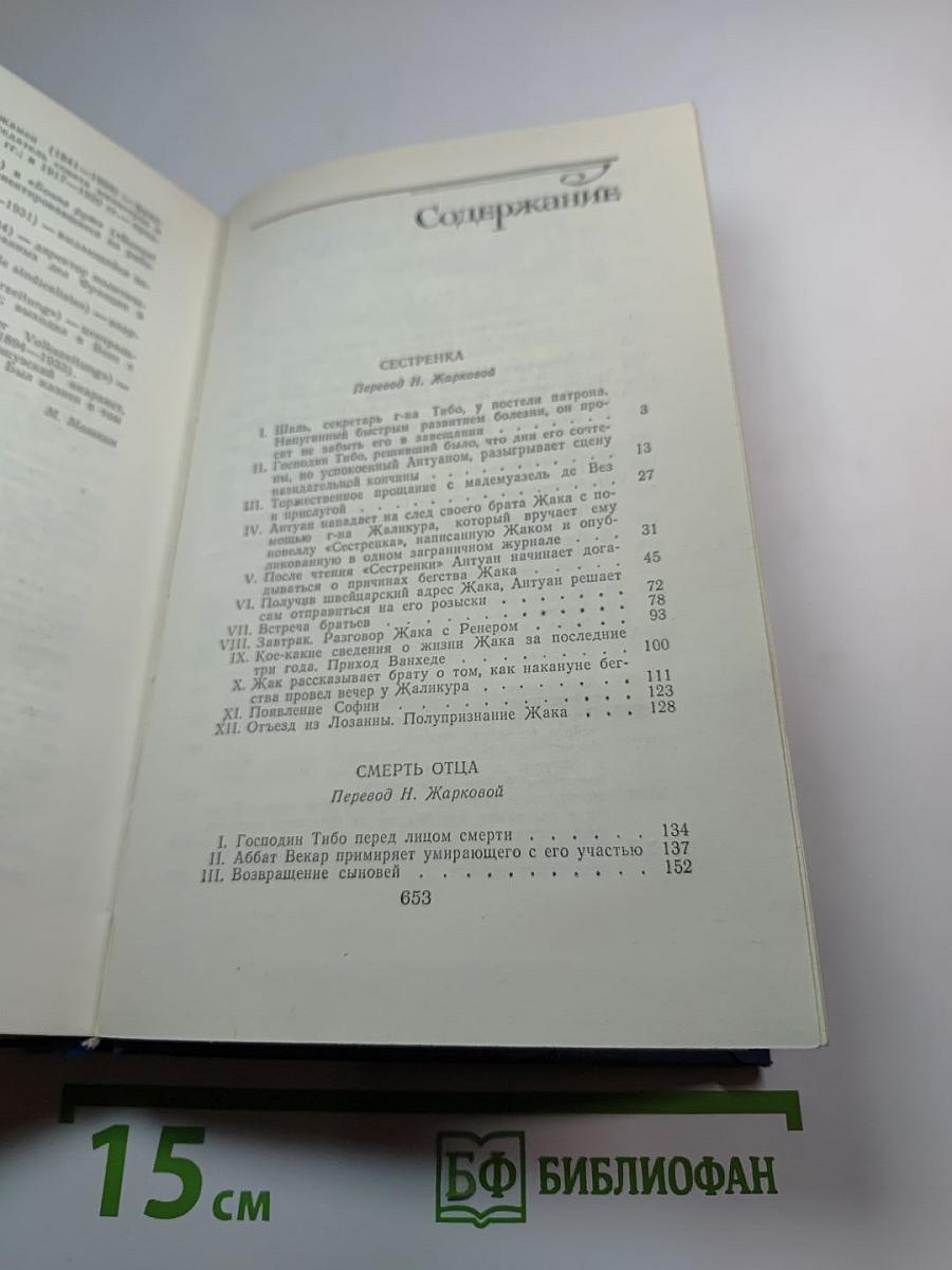 Семья Тибо, Том 2