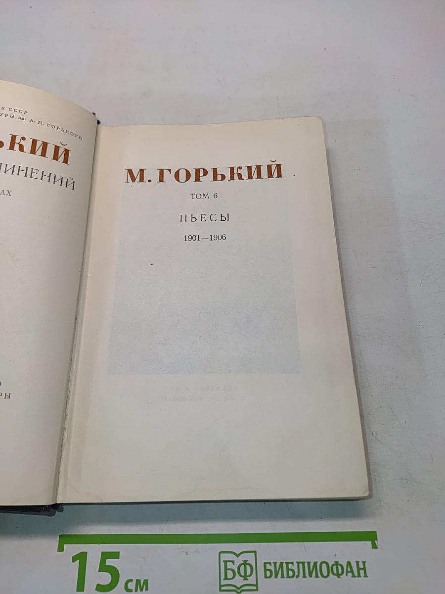 Пьесы. Том 6. 1901-1906