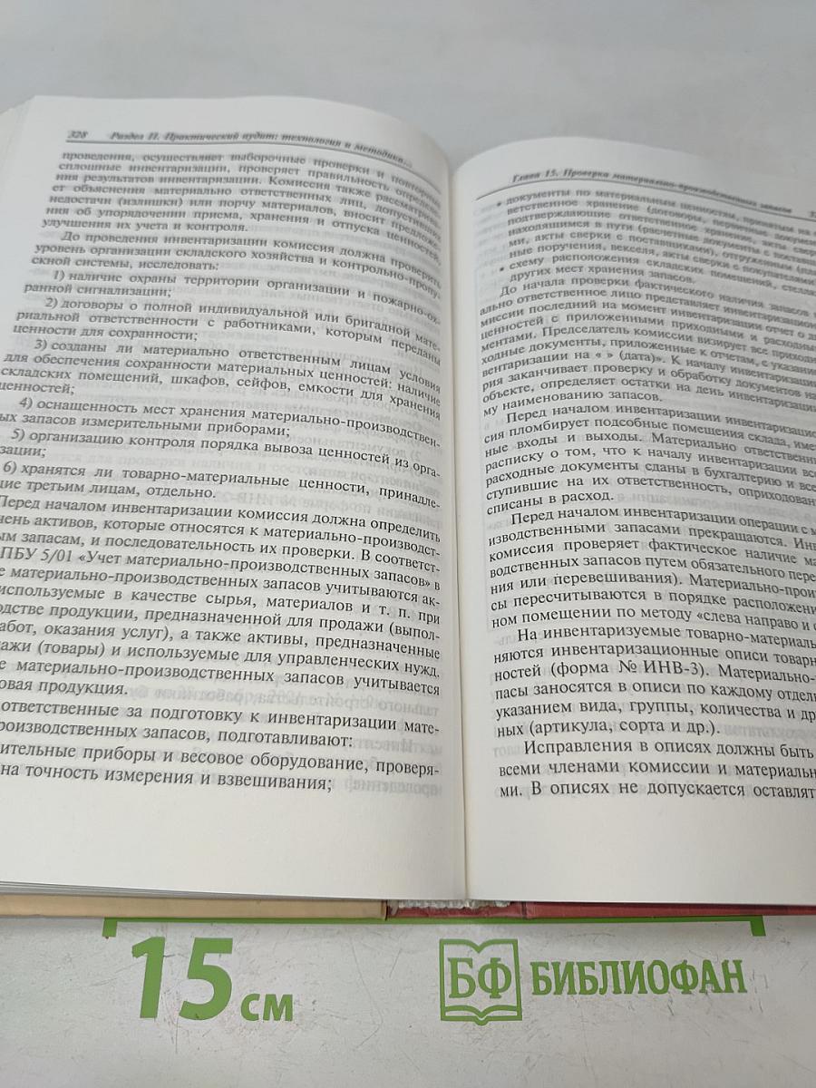 Аудит: основы аудита, технология и методика проведения аудиторских проверок